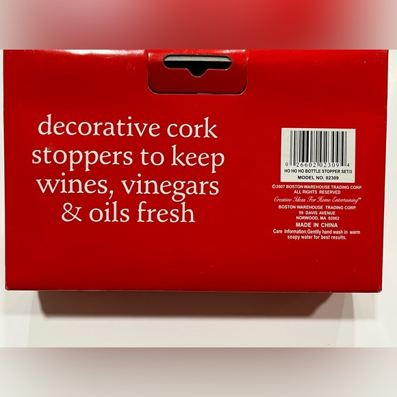 Boston Warehouse Bottle Stoppers (set of 3) - Picture 3 of 4